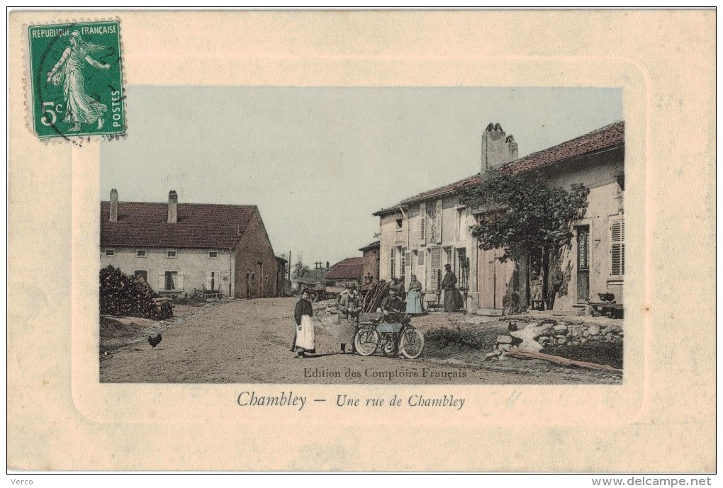 Carte Postale Ancienne De CHAMBLEY - Chambley Bussieres