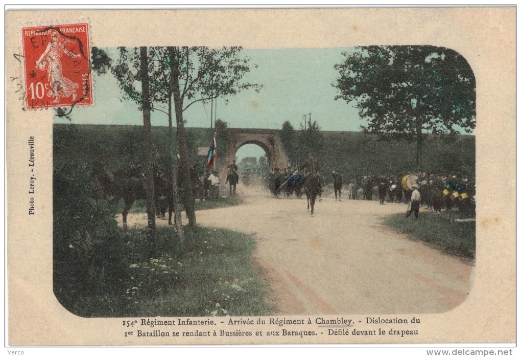 Carte Postale Ancienne De CHAMBLEY - Chambley Bussieres