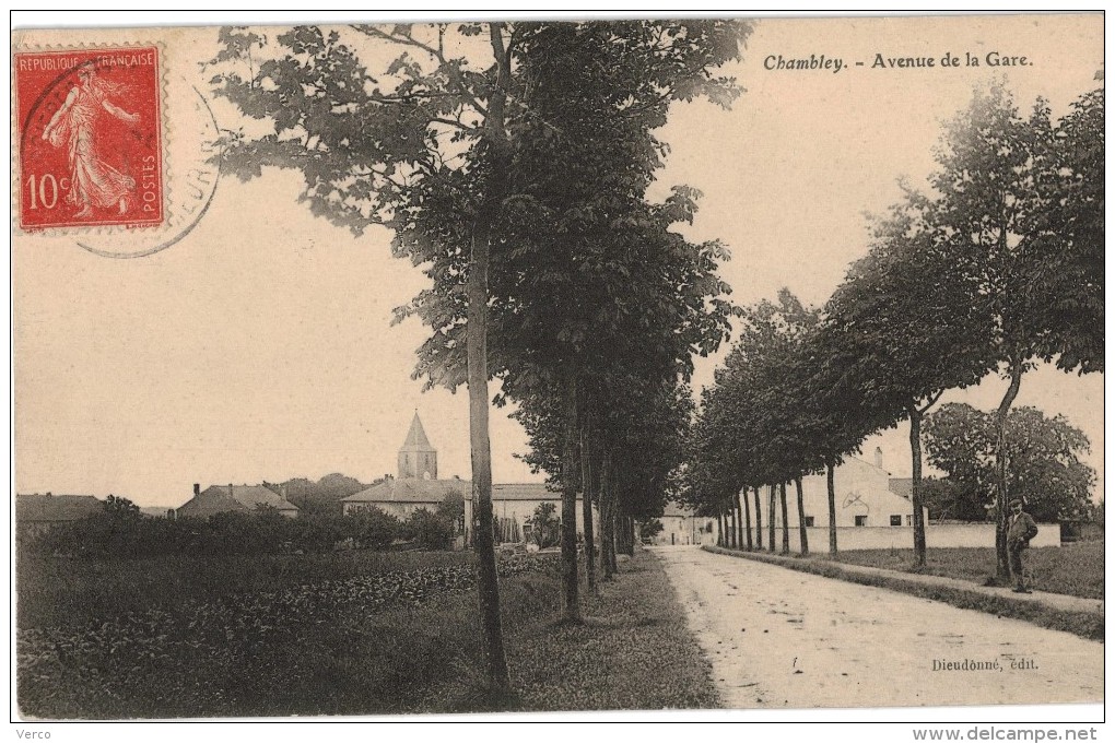 Carte Postale Ancienne De CHAMBLEY - Chambley Bussieres