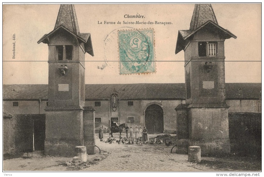 Carte Postale Ancienne De CHAMBLEY - Chambley Bussieres