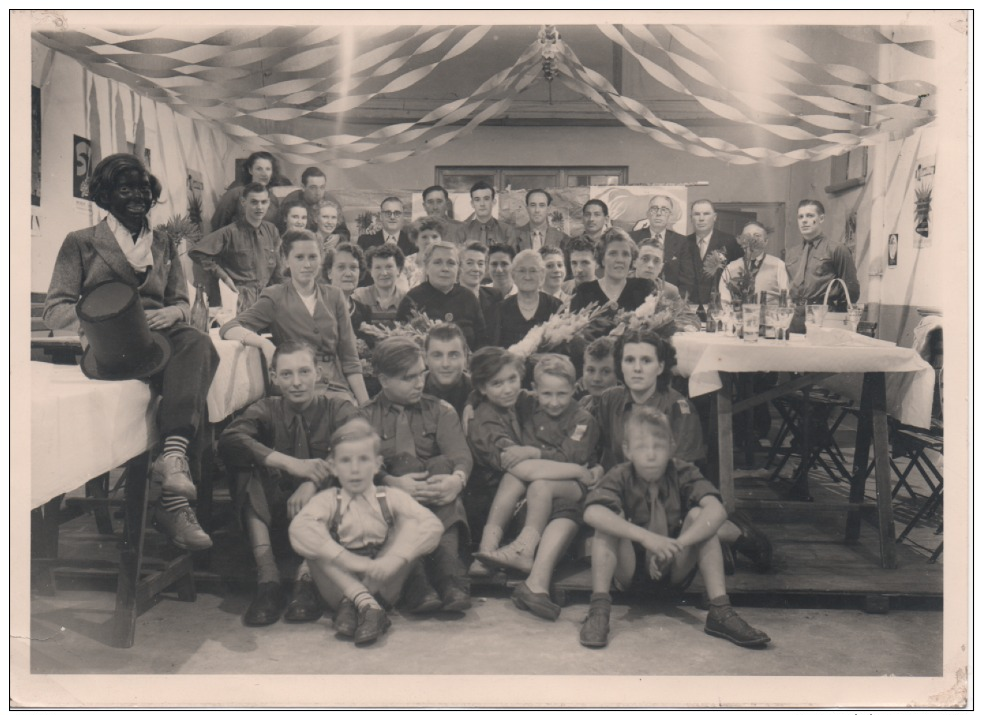 Socialisme - Photographie - Banquet De La Jeune Garde De Strombeek - 12-9-1953  - 133X180mm - Other & Unclassified