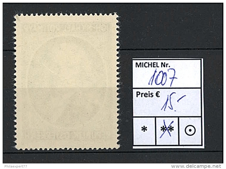 Österreich - 1954 - Michel Nr. 1007 - Hoher KW!!! - Neufs