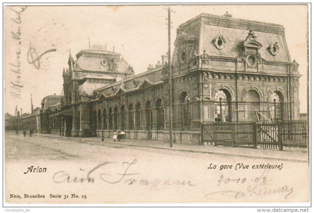 Arlon La Gare, Vue Exterieure (pk20261) - Aarlen