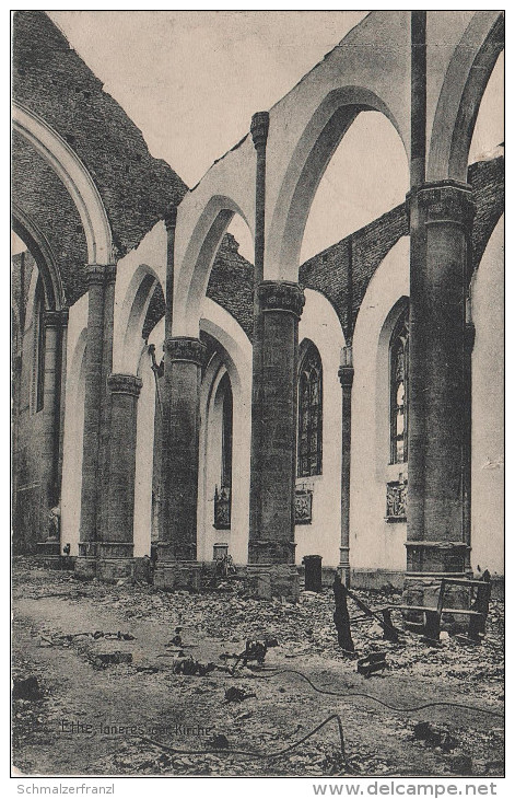 CPA AK Ethe Eglise Kirche Pierre Paul ? Bei Virton Wirten Arlon Aubange Messancy Rouvroy Montmedy Longwy Feldpost Guerre - Virton