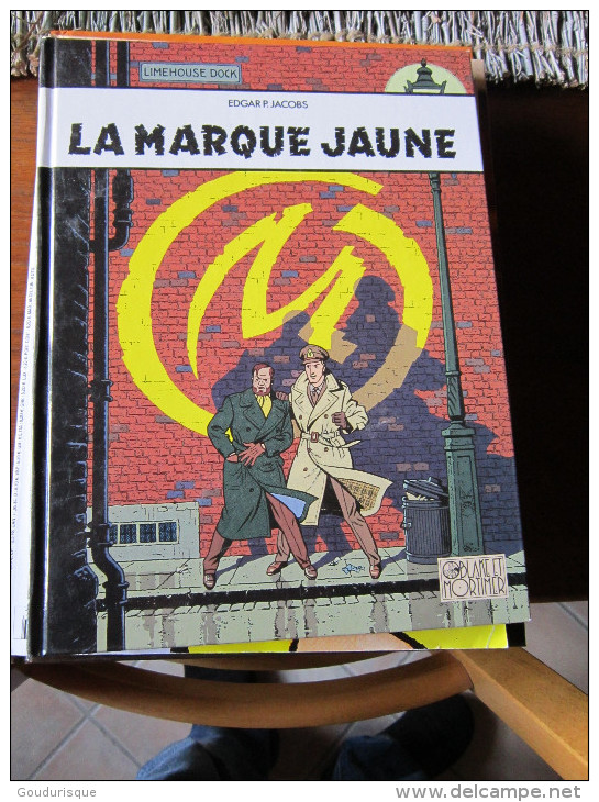 BLAKE ET MORTIMER PETIT FORMAT LA MARQUE JAUNE PUBLICITAIRE  JACOBS - Blake Et Mortimer