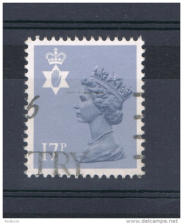 RB 1040 - Scarce Northern Ireland 17p Type II SG 43 Used Stamp - Cat &pound;120 - Nordirland