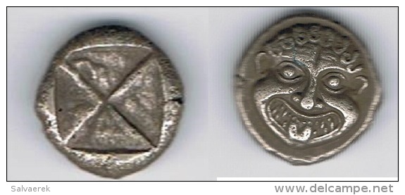 GRECIA ANTIGUA APOLONIA PONTICA ESTATERA DE PLATA SILVER P - Griegas