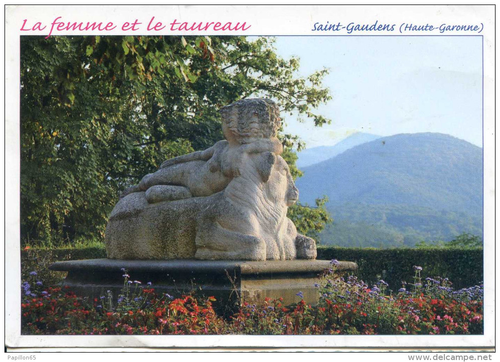 (31) Saint Gaudens  (Haute-Garonne)  La Femme Et Le Taureau - Saint Gaudens