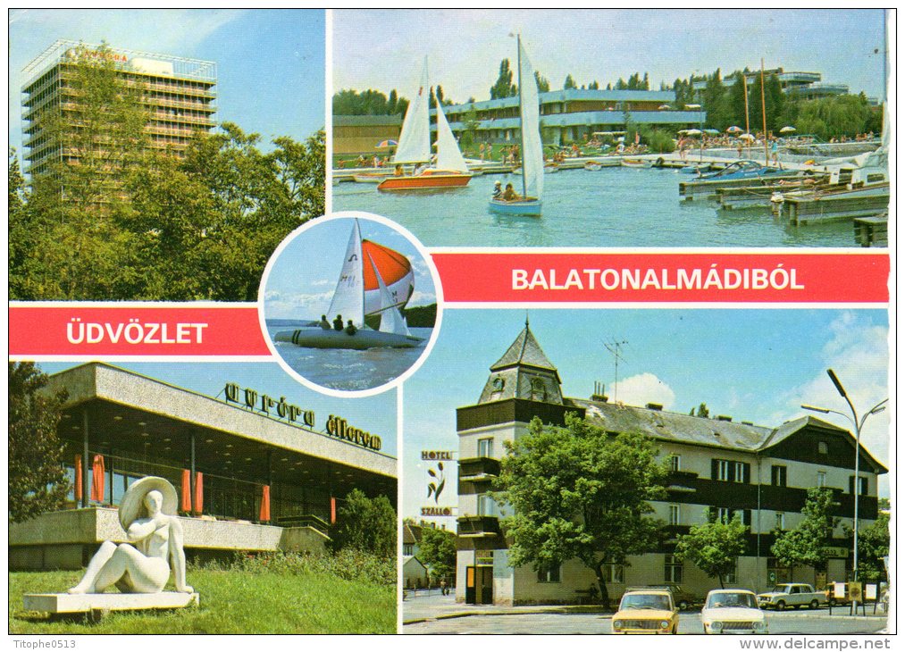 HONGRIE. Carte Postale Ayant Circulé. Balaton. - Hongrie