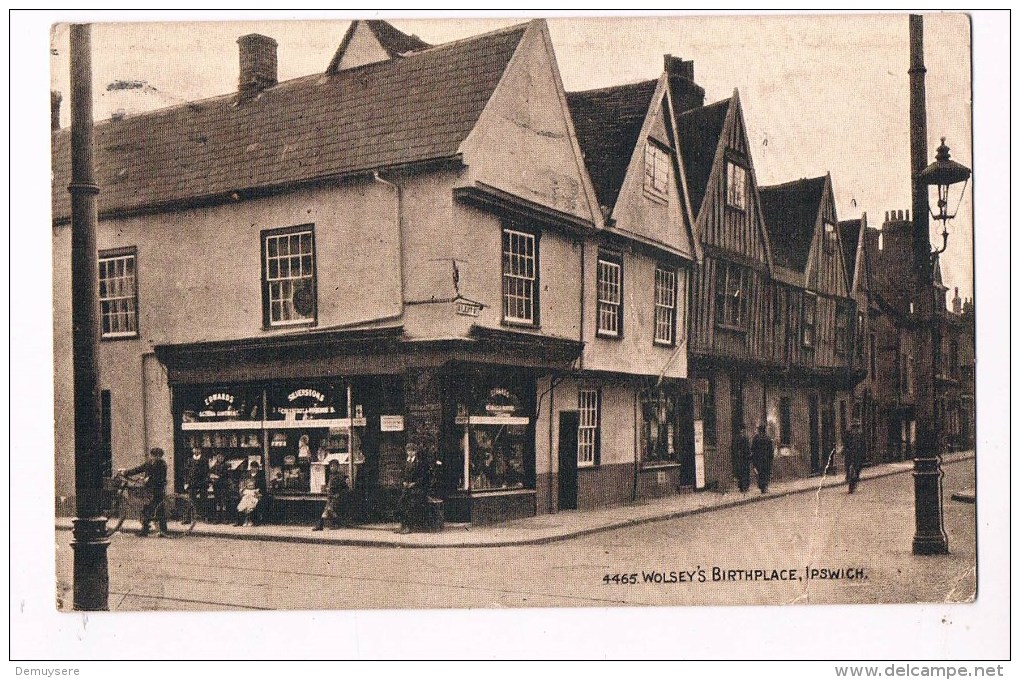 30259 ( 2 Scans ) Wolsey's Birthplace, Ipswich - Ipswich