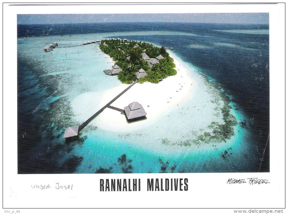 Maldiven - Maldives - Rannalhi - Nice Fish Stamp - Maldive