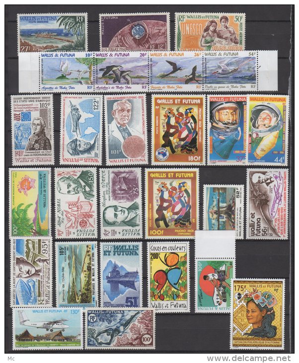 Wallis Et Futuna - Lot  - Timbres De La Poste Aerienne  Luxe **  +95 Euros De Cote - Collections, Lots & Séries