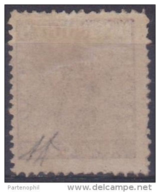 1858 SVEZIA SWEDEN SVERIGE VALORE IN ORE  9 O Violetto Bruno N.7 MH. Firma A. Diena Cat, &euro; 580,00 - Neufs