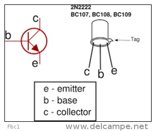 Deux Transistors BC 109 A (neufs) - Transistores