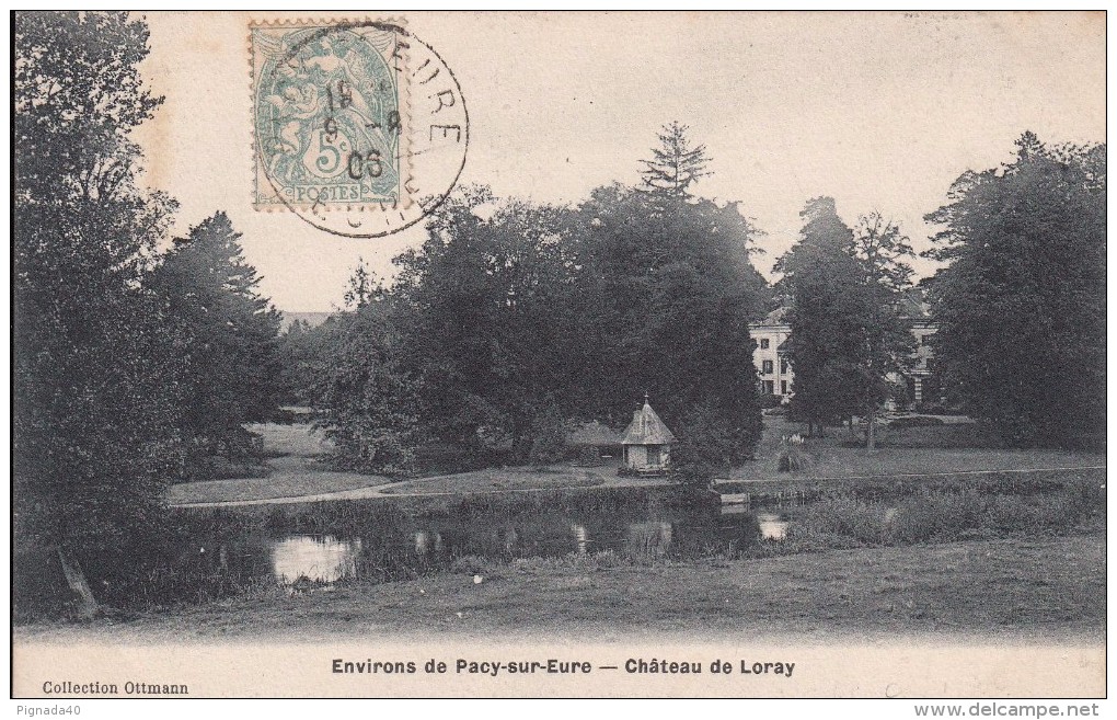 Cp , 27 , PACY-sur-EURE , Environs , Château De Loray - Pacy-sur-Eure