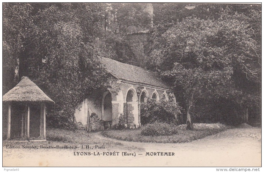 Cp , 27 , LYONS-la-FORÊT , MORTEMER - Lyons-la-Forêt