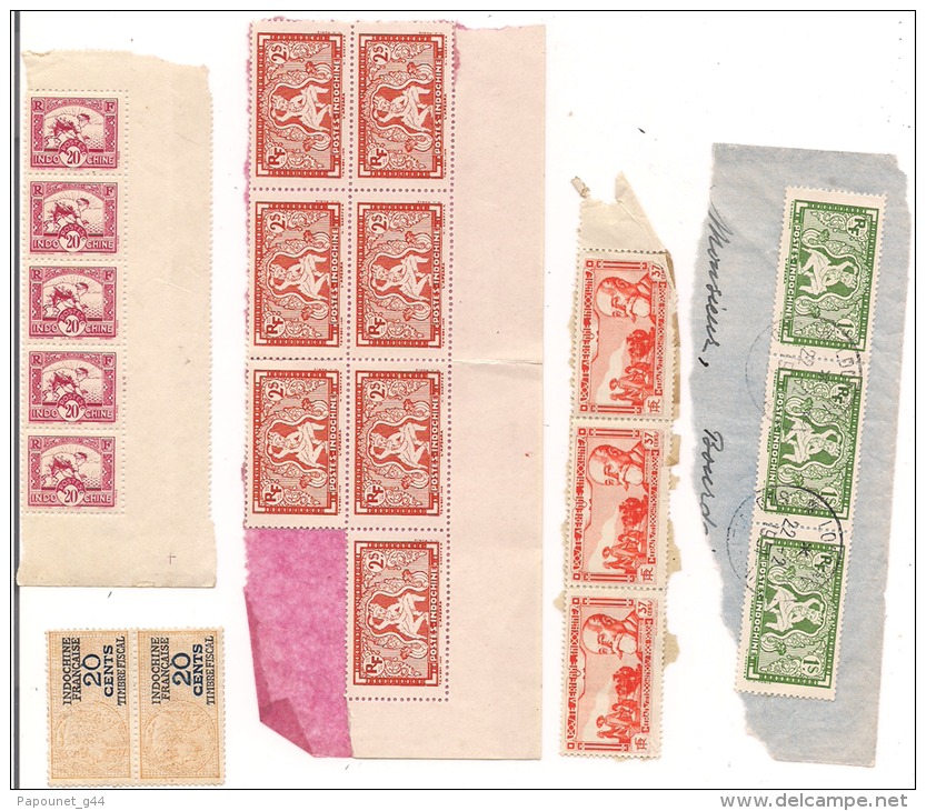 Lot De Timbres Indochine - Ongebruikt