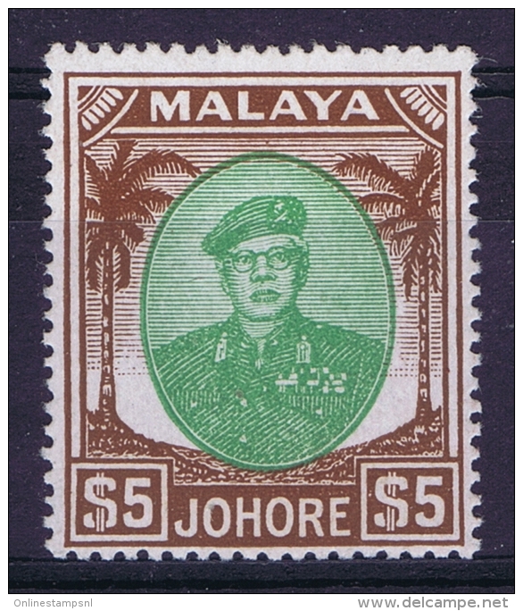 Malaya Johore  Mi Nr 135  SG  147  MNH/** - Johore