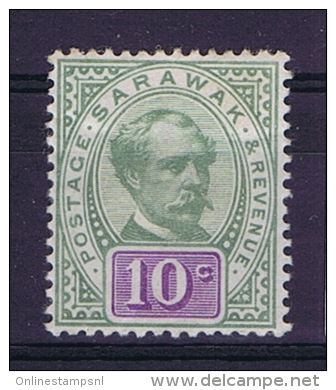 Sarawak 1888  Mi Nr  15 SG 15 MH/*  1921 - Sarawak (...-1963)