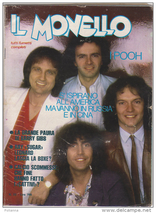 RA#49#14 IL MONELLO Ed.Universo N.23 - 1981/I POOH/BARRY GIBB/GENA GASS/ROLLING STONES/TOTO' - Télévision