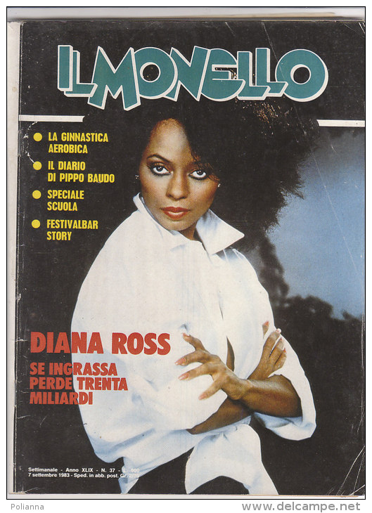 RA#49#23 IL MONELLO Ed.Universo N.37 - 1983/DIANA ROSS/POLICE/LAID BLACK/MONGOLFIERE/PIPPO BAUDO/FESTIVALBAR STORY - Televisie