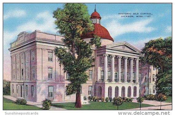 Historic Old Capitol Jackson Mississippi - Jackson