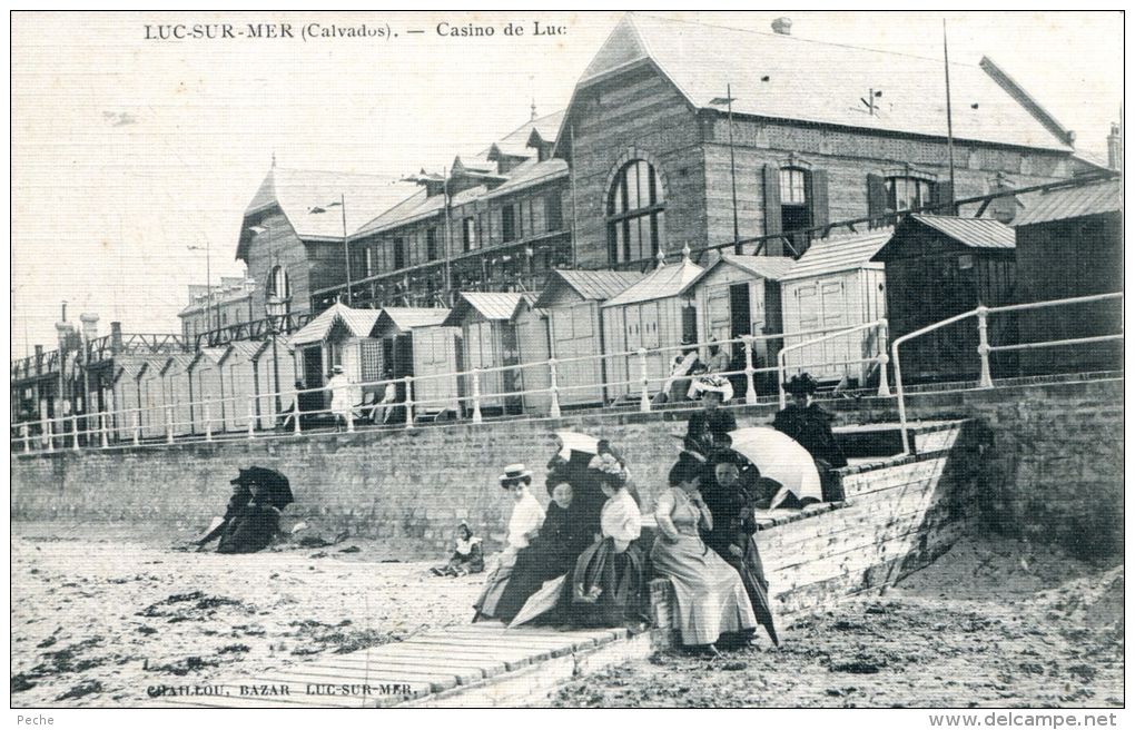 N°6863A -cpa Luc Sur Mer -le Casino- - Casinos