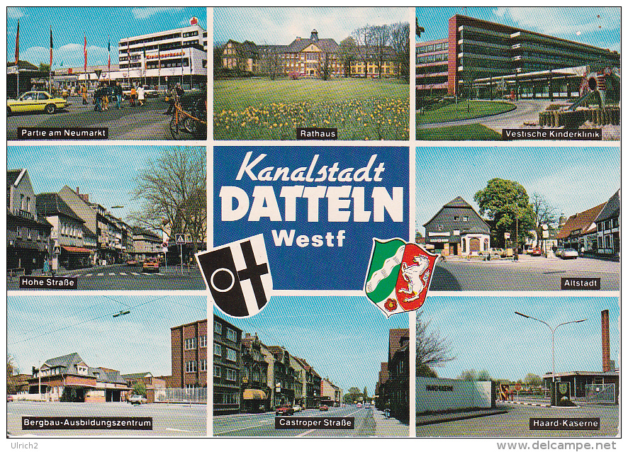 AK Kanalstadt Datteln - Mehrbildkarte (15229) - Datteln