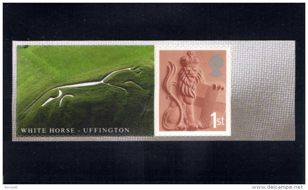 UK 2007 MNH, Smilers, Uffington White Horse, Prehistoric Hill Figure By Chalk In Trenches - Horses