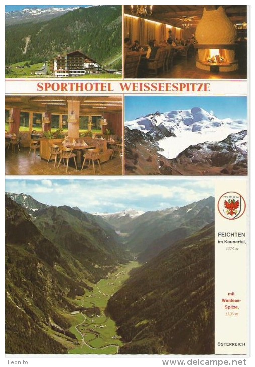 FEICHTEN Tirol Kaunertal Zur Kaunertalsperre Sport-Hotel WEISSEESPITZE 2 Karten - Kaunertal
