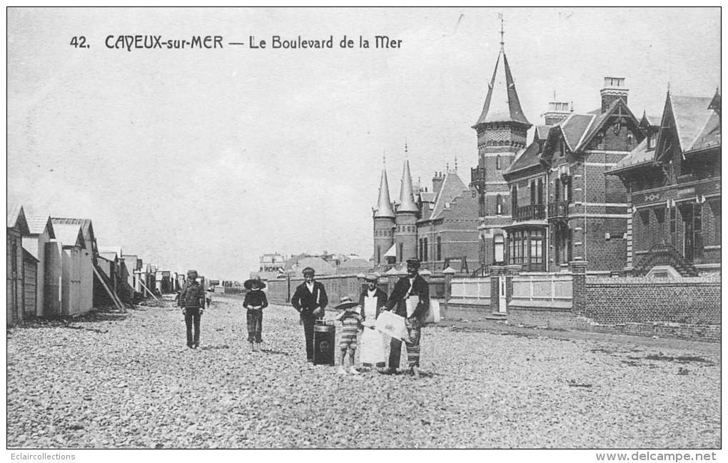 Cayeux Sur Mer     80     Le Boulevard De La Mer - Cayeux Sur Mer