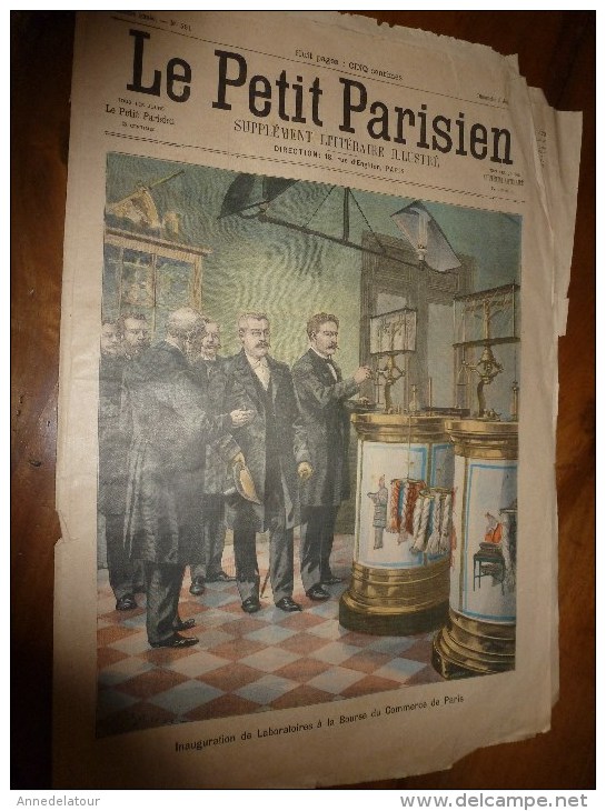 1900 LE PETIT PARISIEN: Gravures  : Expo ; Drame Naval En Suède (éperonnage Prins-Karl Et Koeping) - Le Petit Parisien