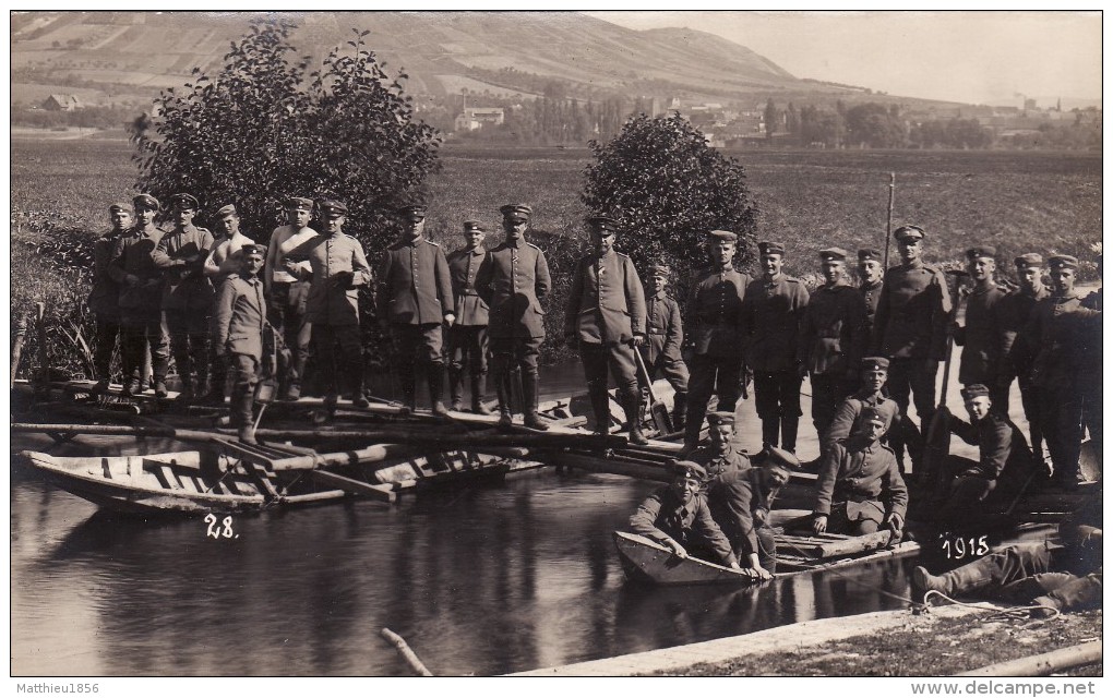 Foto AK 1915 HAMMELBURG - Soldaten Bauen Eine Brücke (A105, Ww1, Wk 1) - Hammelburg