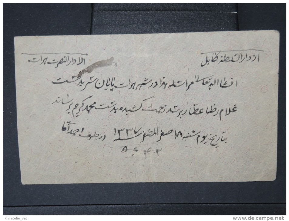 AFGHANISTAN -rare Enveloppe Période 1916/20 A Voir LOT P5263 - Afghanistan