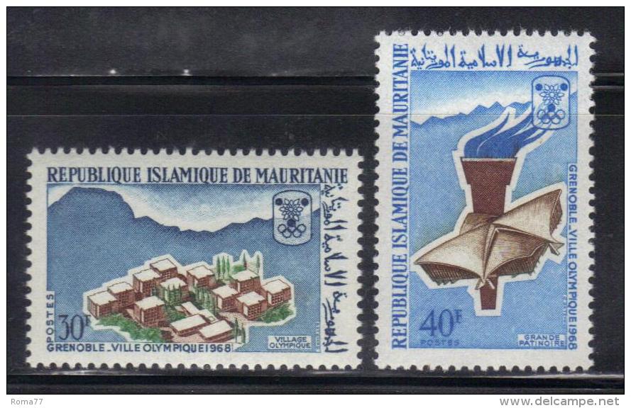 OL-E26 -  MAURITANIA Winter Olympic Games Grenoble  ***  MNH . - Winter 1968: Grenoble