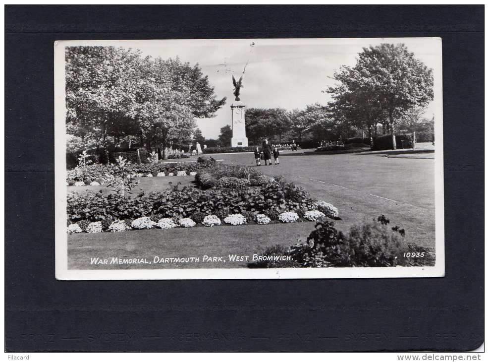 54313      Regno  Unito,  War Memorial,  Dartmouth  Park,  West  Bromwich,  VG  1965 - Altri & Non Classificati