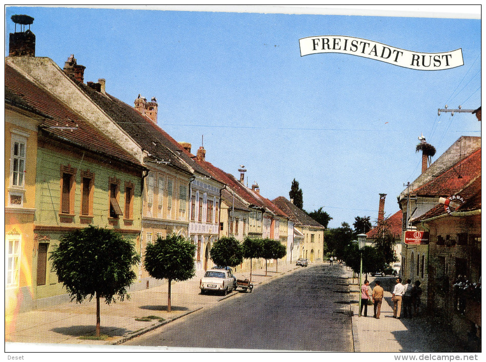 Freistadt Rust Old Postcard Unused Bb - Andere & Zonder Classificatie