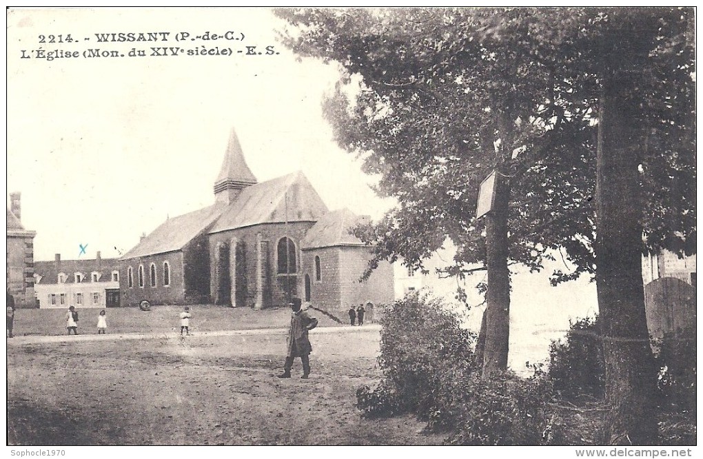 NORD PAS DE CALAIS - 62 - PAS DE CALAIS  WISSANT - L'église - Wissant