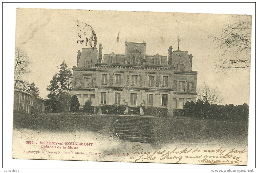 Chateau De La Motte-ST REMY EN BOUZEMONT - Saint Remy En Bouzemont