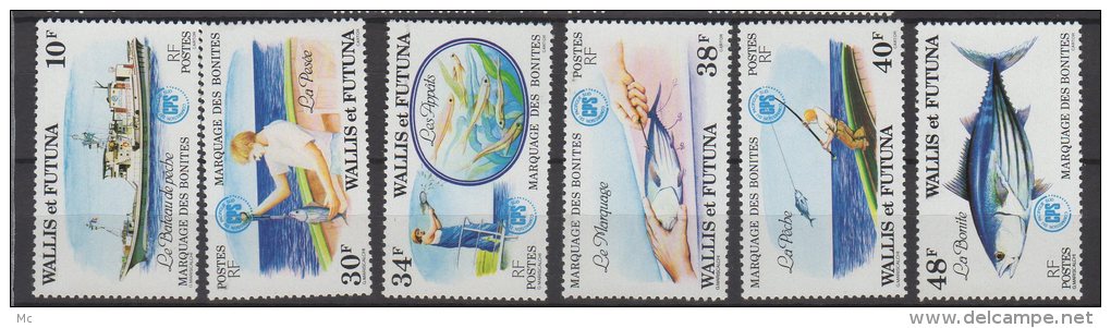 Wallis Et Futuna  N° 226 / 231 Luxe ** - Unused Stamps