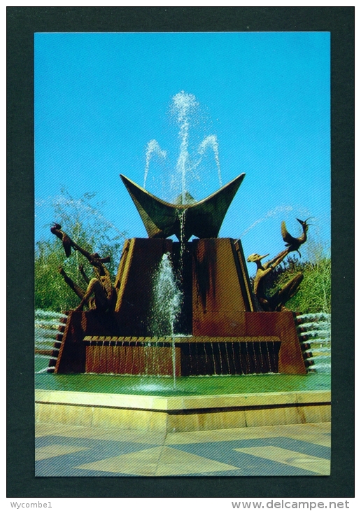 AUSTRALIA  -  Adelaide  Victoria Square Fountain  Prepaid Postage  Unused Postcard As Scans - Adelaide