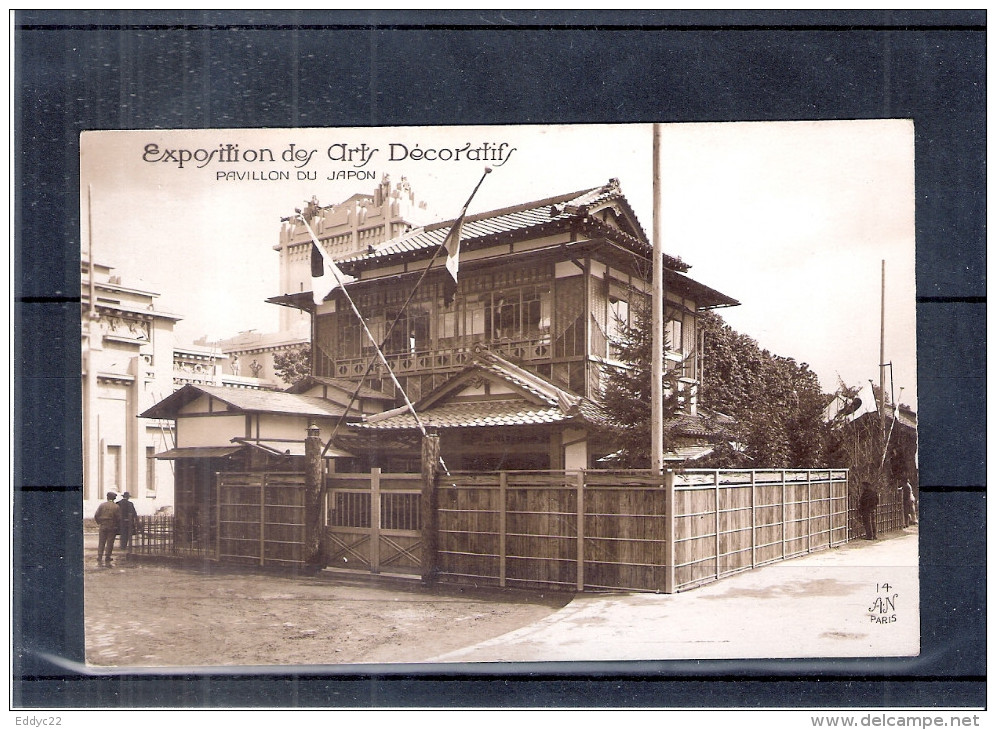 Exposition Des Arts Décoratifs De Paris - Pavillon Du Japon (à Voir) - Exhibitions