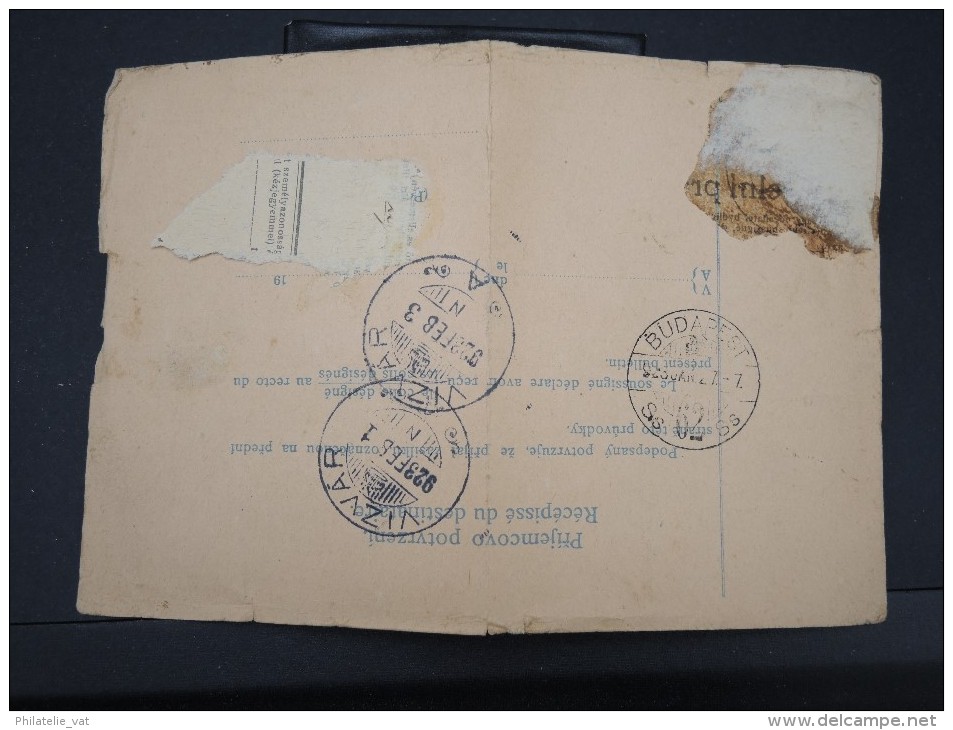HONGRIE - Détaillons Collection De Bulletins  D Expéditions  - Colis Postaux  - A Voir - Lot N° P5430 - Postpaketten
