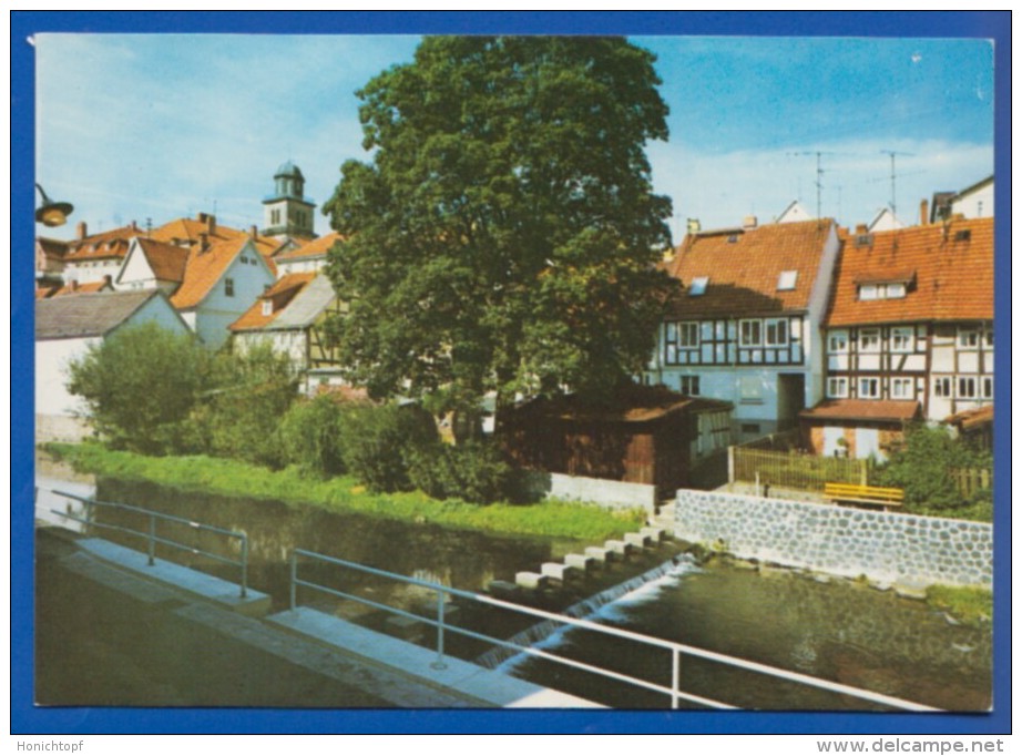 Deutschland; Lauterbach Hessen; Schrittsteine - Lauterbach