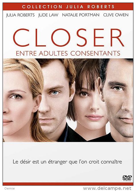 Closer °°°°°    Julia Roberts Jude Law Natalie Portman Clive Owen - Romantique