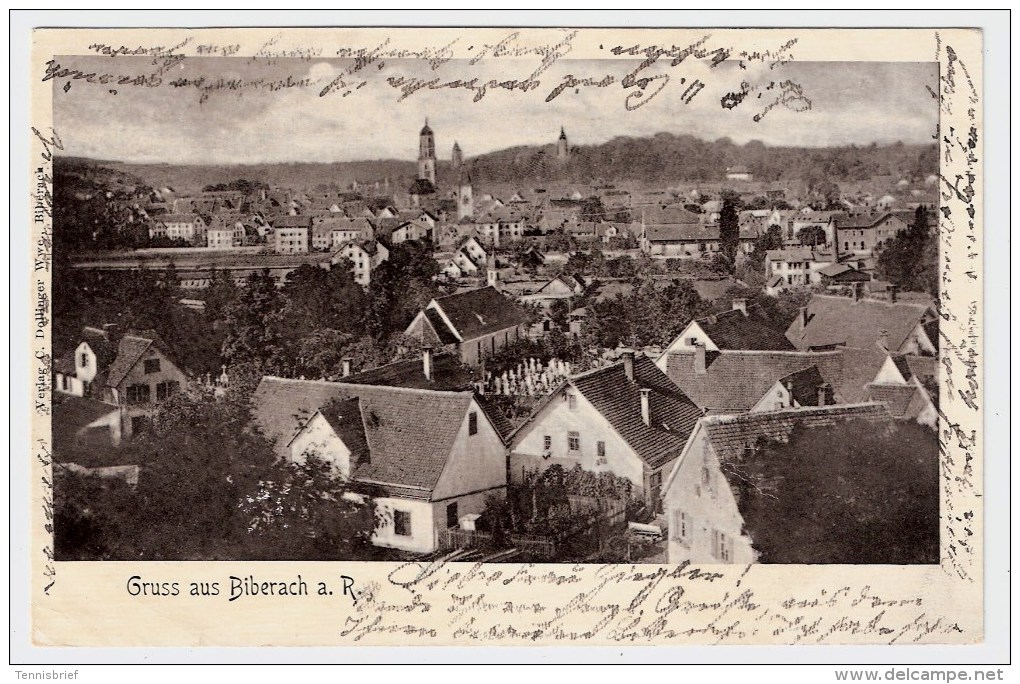1901, " Biberach A.B."     #1822 - Biberach