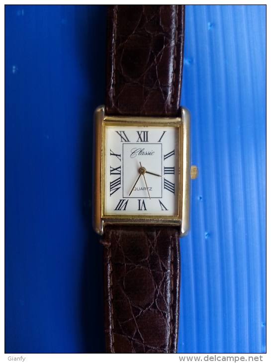 OROLOGIO CLASSIC QUARTZ  WRIST WATCH 2000 NECESSITA BATTERIA NUOVA - Watches: Bracket