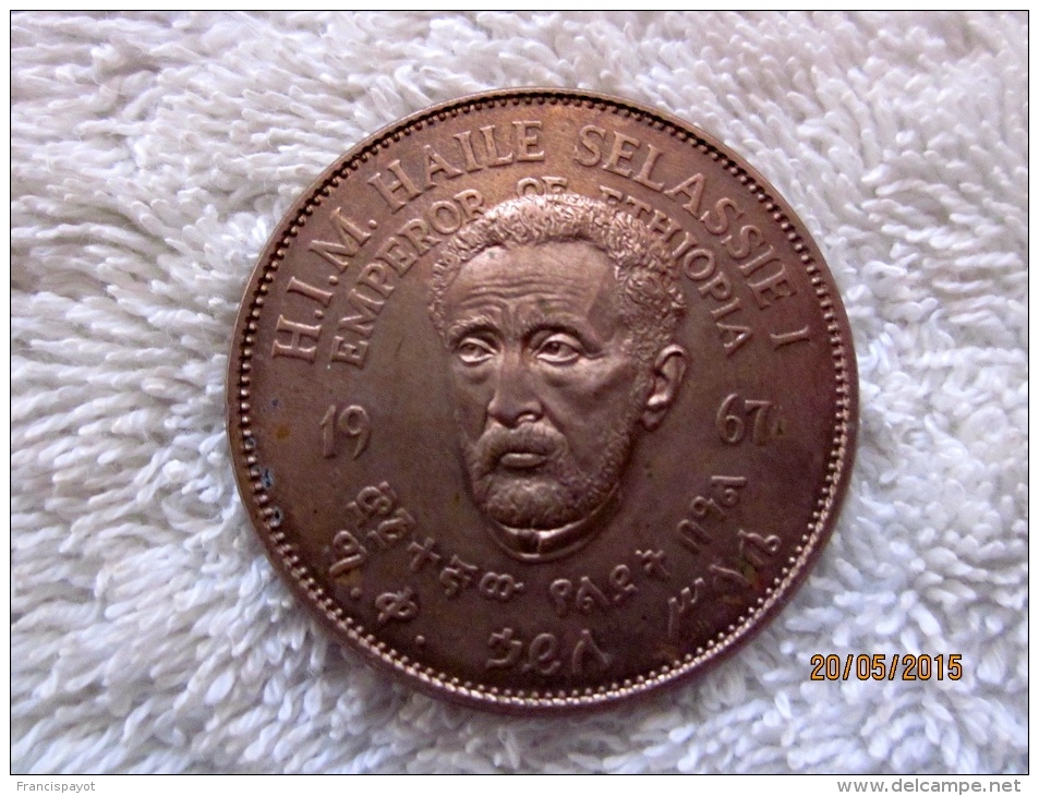 Medal HAILE Selassie 75th Birthday 1967 - Monarchia / Nobiltà