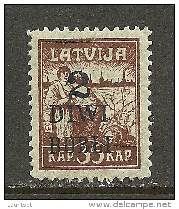 LATVIA Lettland 1920 Michel 59 MNH - Lettonie