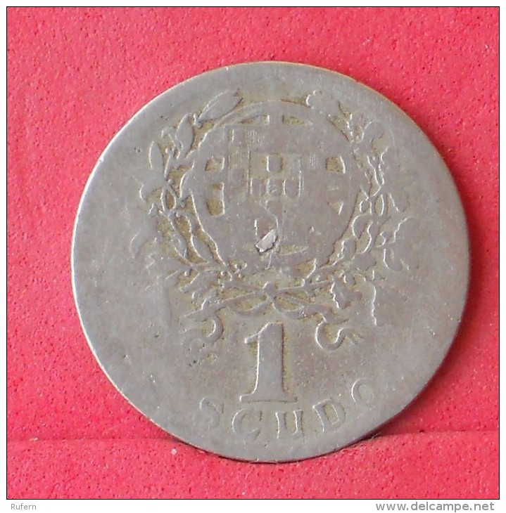 PORTUGAL  1  ESCUDO   1927   KM# 578  -    (Nº11883) - Portugal